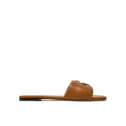 Zdjęcie Tory Burch Klapki Eleanor Slide 157966 Brązowy