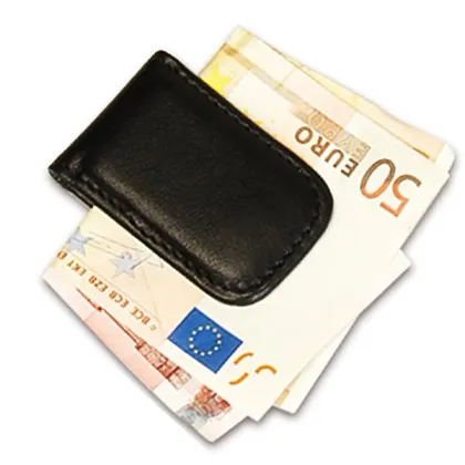 Zdjęcie Skórzany klips do banknotów - świetny na upominek dla mężczyzny