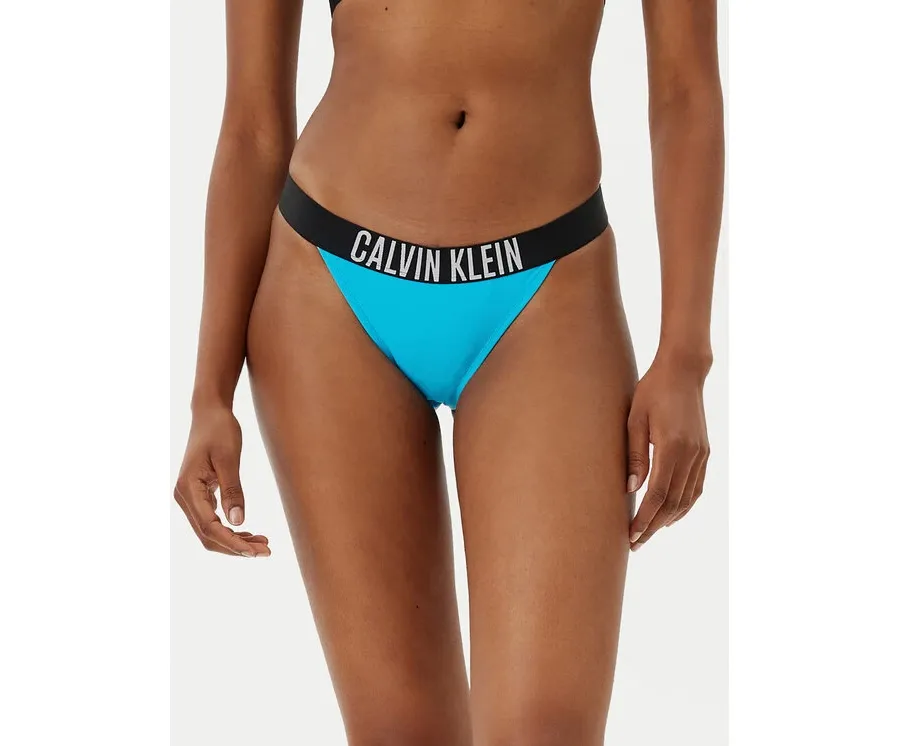 obrazek 1 Calvin Klein Swimwear Dół od bikini KW0KW02857 Niebieski
