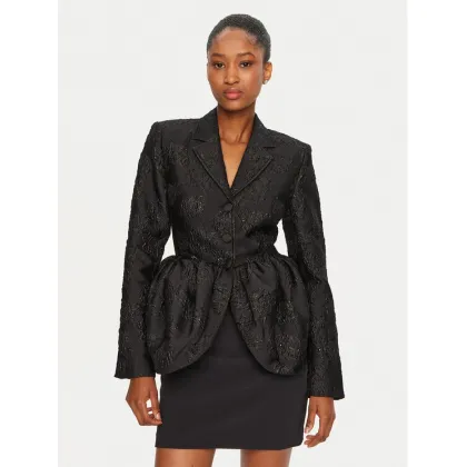 Zdjęcie ROTATE Marynarka 113600100 Czarny Slim Fit