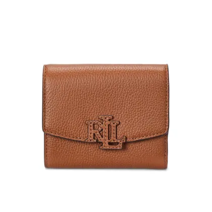 Zdjęcie LAUREN RALPH LAUREN Mały Portfel Damski 432966782002 Brązowy