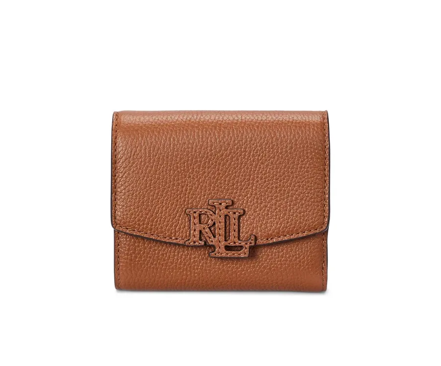 obrazek 1 LAUREN RALPH LAUREN Mały Portfel Damski 432966782002 Brązowy