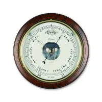 Zdjęcie Piękny barometr z litego mahoniu