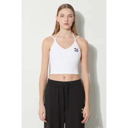 Zdjęcie Puma top damski kolor biały 624255