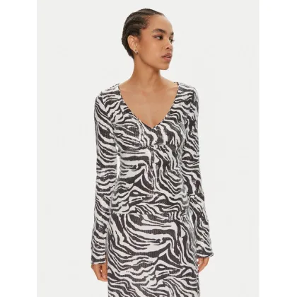 Zdjęcie ROTATE Bluzka Georgia 112579400 Czarny Slim Fit