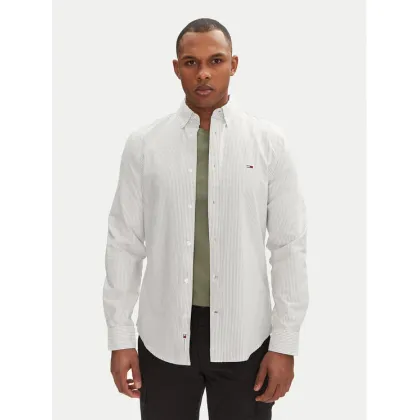 Zdjęcie Tommy Jeans Koszula DM0DM20668 Zielony Slim Fit