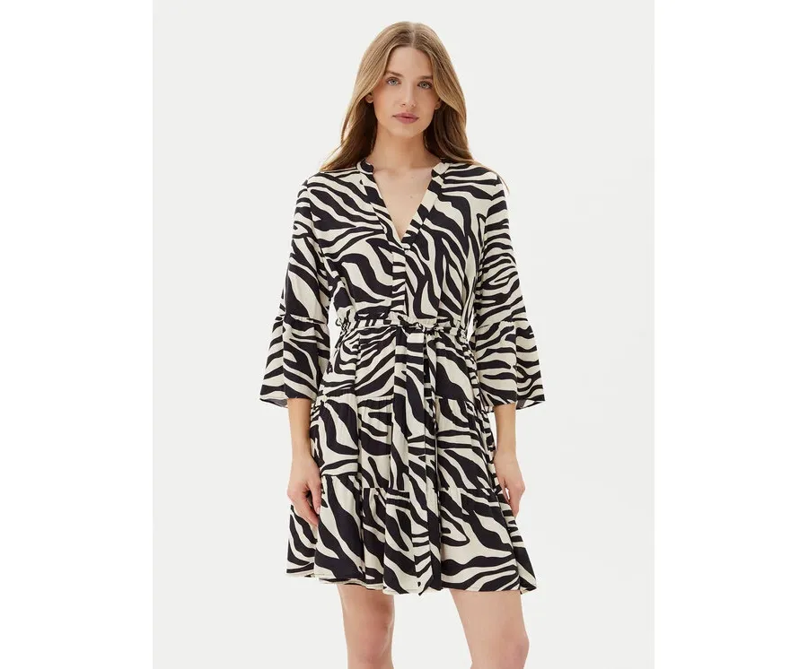 obrazek 1 Vero Moda Sukienka codzienna Melba 10329936 Czarny Loose Fit