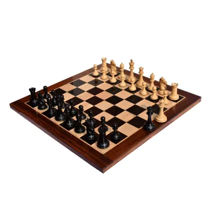 Zdjęcie Piękna drewniana kolekcja szachowa idealna na upominek - The Chess Empire