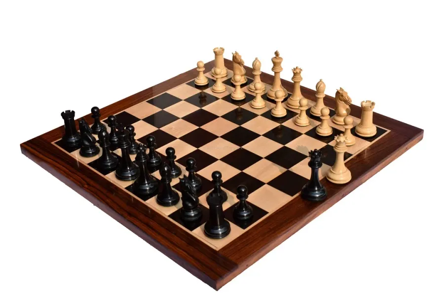 obrazek 1 Piękna drewniana kolekcja szachowa idealna na upominek - The Chess Empire