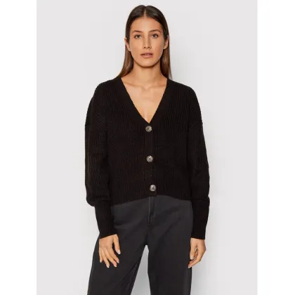Zdjęcie Vero Moda Kardigan Lea 10249632 Czarny Relaxed Fit