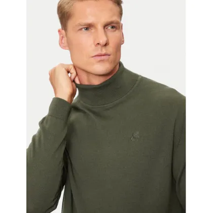 Zdjęcie KARL LAGERFELD Golf 655058 544399 Zielony Regular Fit