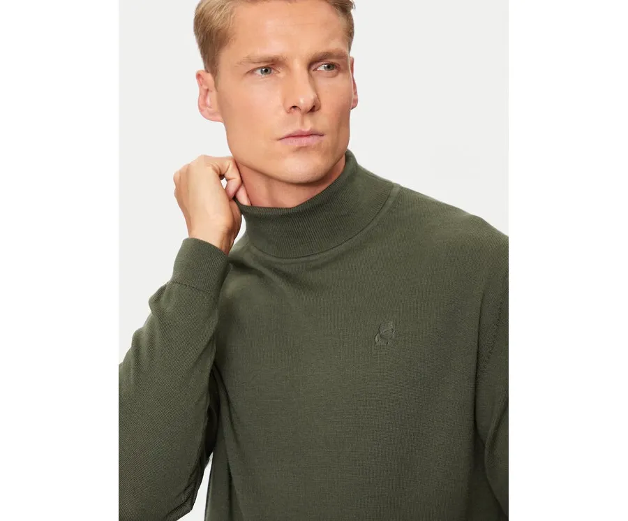 obrazek 1 KARL LAGERFELD Golf 655058 544399 Zielony Regular Fit