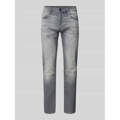 Zdjęcie Jeansy o kroju slim fit z efektem znoszenia