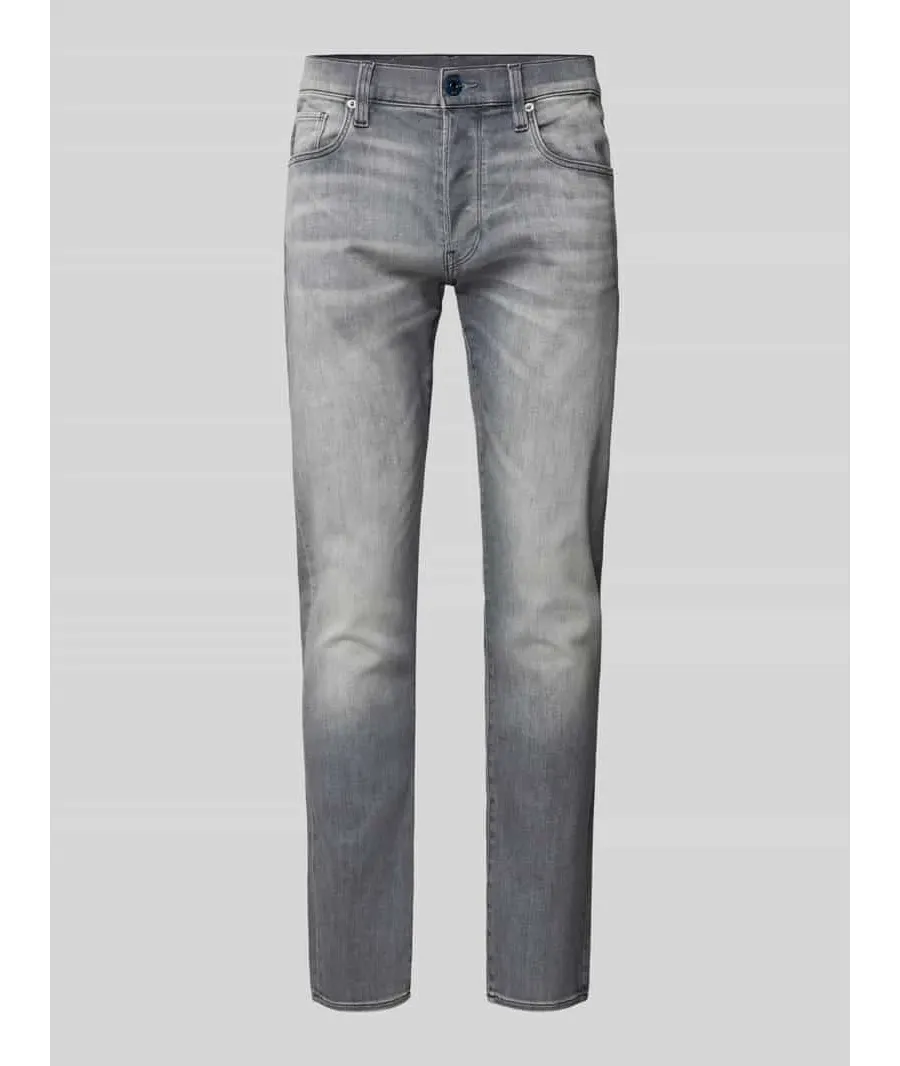 obrazek 1 Jeansy o kroju slim fit z efektem znoszenia