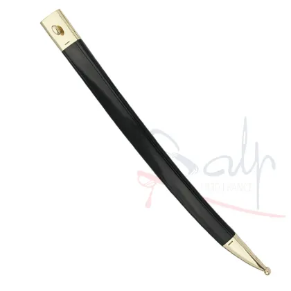 Picture Stylish scabbard for a lighter saber with a brass finish