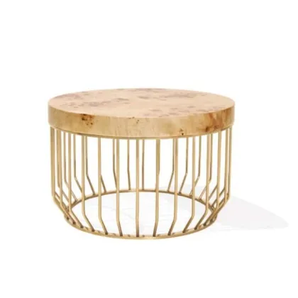 Zdjęcie Okrągły portugalski stolik kawowy - Ana Roque