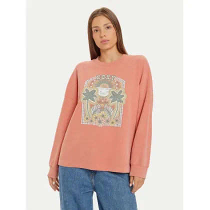 Zdjęcie Roxy Bluza East Side ERJKT04191 Różowy Boxy Fit