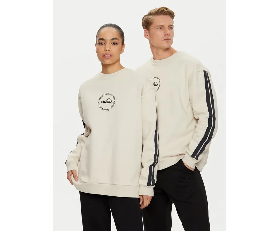 obrazek 1 Ellesse Bluza Unisex Salzburg SHX21065 Beżowy Regular Fit