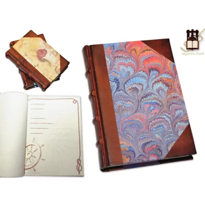 Picture An unusual ship's log of an Italian brand