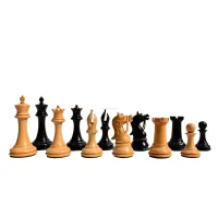 Picture Prestigious chess pieces from the Antarctica - The Chess Empire series