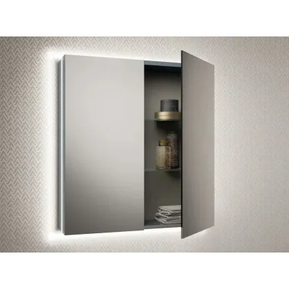 Zdjęcie Włoska szafka łazienkowa z lustrem Four Light Box