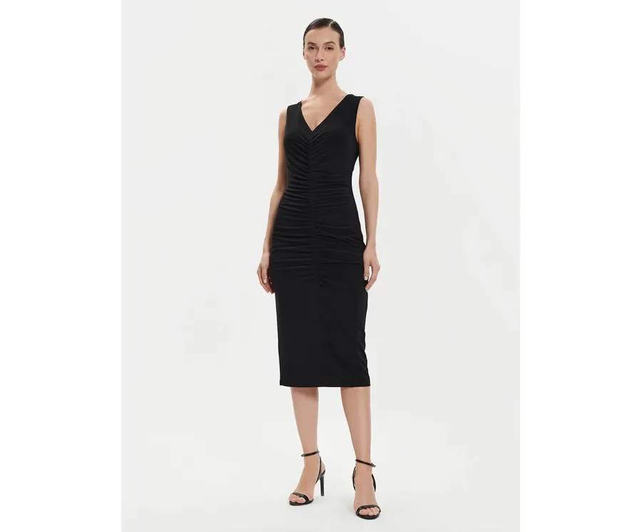 obrazek 1 Joseph Ribkoff Sukienka koktajlowa 241205 Czarny Slim Fit