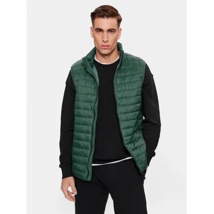 Zdjęcie 4F Kamizelka 4FAW23TVESM062 Zielony Regular Fit