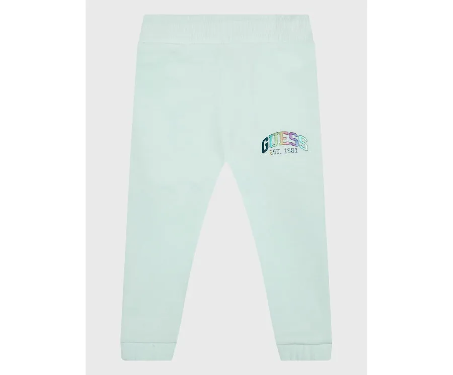 obrazek 1 Guess Spodnie dresowe K3RQ11 KA6R0 Zielony Regular Fit