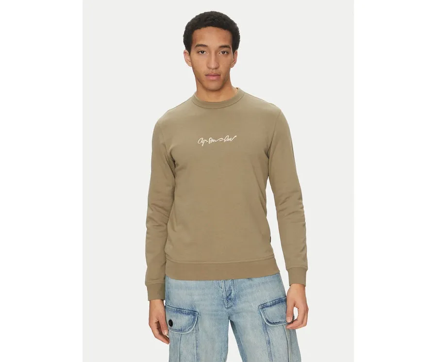 obrazek 1 G-Star Raw Bluza G-Script D26407-D257 6057 Khaki Regular Fit
