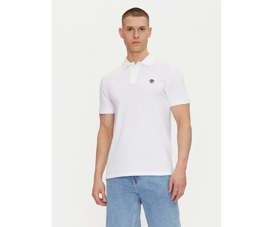 obrazek 1 Timberland Polo TB0A6VDP Biały Regular Fit