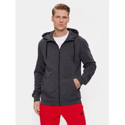 Zdjęcie 4F Bluza 4FAW23TSWSM695 Szary Regular Fit