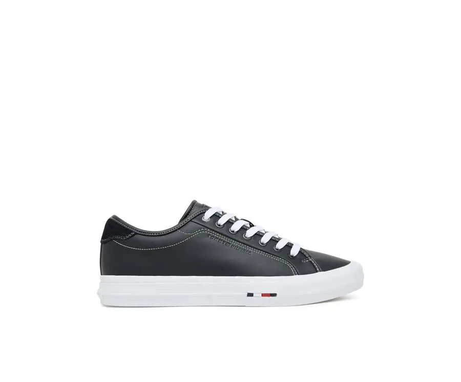 obrazek 1 Tommy Hilfiger Tenisówki Th Hi Vulc Street Stitch FM0FM05645 Czarny