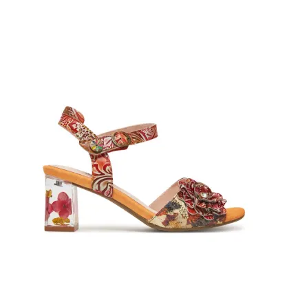 Zdjęcie Laura Vita Sandały Lucieo 25 Pomarańczowy