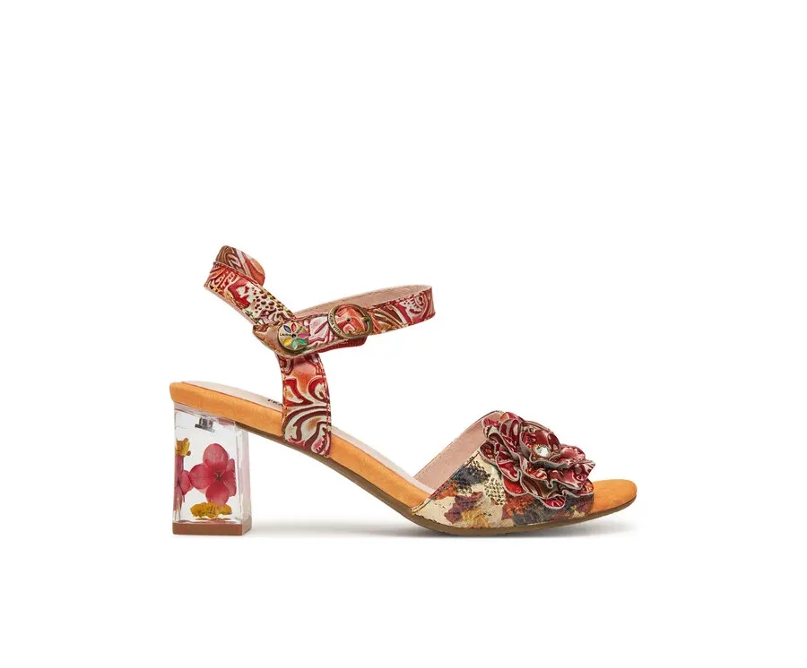 obrazek 1 Laura Vita Sandały Lucieo 25 Pomarańczowy