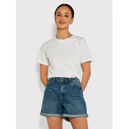 Zdjęcie Noisy May Szorty jeansowe Smiley 27010864 Granatowy Regular Fit