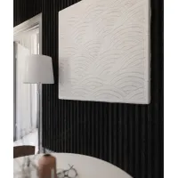 Zdjęcie 275x3x4 cm LD Lamele (dąb czarny) - Lamel ścienny i sufitowy 3D