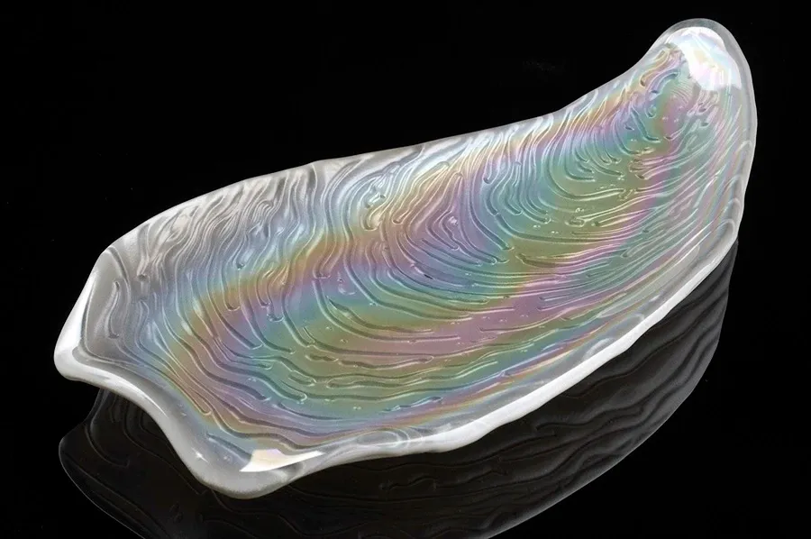 picture 2 Decorative glass serving plate from VG brand