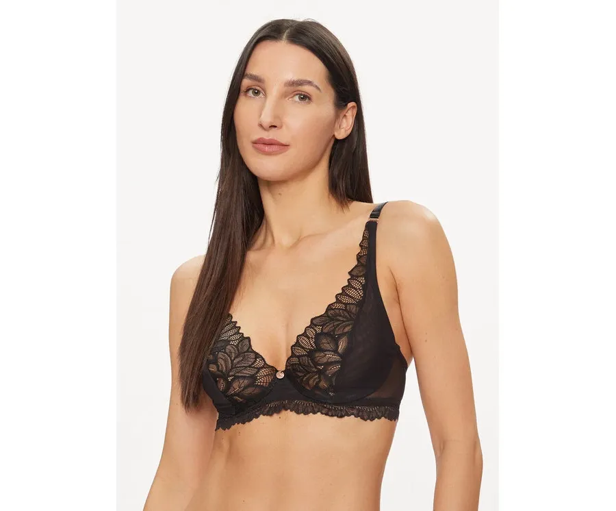 obrazek 1 Wonderbra Biustonosz z fiszbiną WB000ARH Czarny