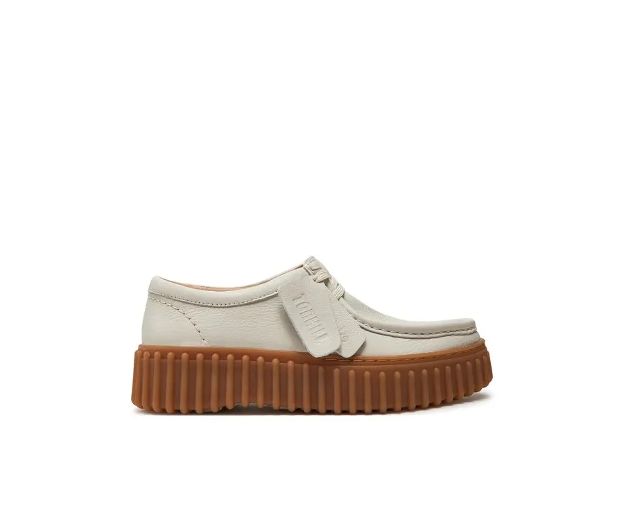 obrazek 1 Clarks Półbuty Torhill Bee 26172085 Écru
