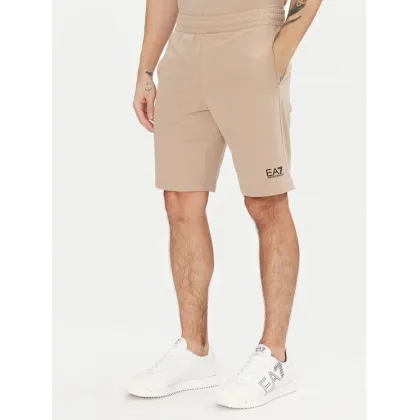 Zdjęcie EA7 Emporio Armani Szorty sportowe 8NPS65 PJVRZ U6155 Beżowy Regular Fit