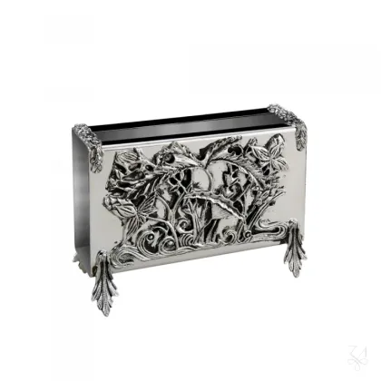 Picture Stylish silver matchbox - Zaramella Argenti