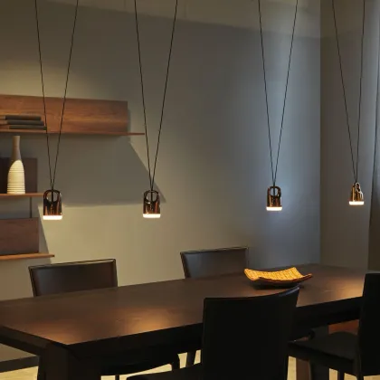 Zdjęcie Fascynujące oświetlenie z Włoch - lampa wisząca