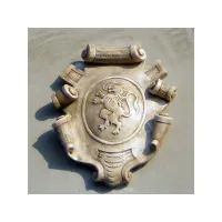 Picture Garden bas-relief – coat of arms with a lion – Italpark