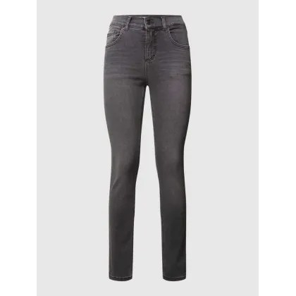 Zdjęcie Jeansy o kroju skinny fit z naszywką z logo