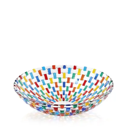 Zdjęcie Kolorowa misa wykonana we Włoszech (30 cm)