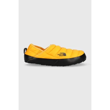 Zdjęcie The North Face kapcie MEN S THERMOBALL TRACTION MULE V kolor pomarańczowy NF0A3UZNZU31