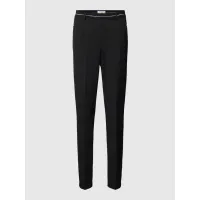 Zdjęcie Spodnie materiałowe o kroju super slim fit z kieszeniami zapinanymi na zamek błyskawiczny model ‘LILLYT’