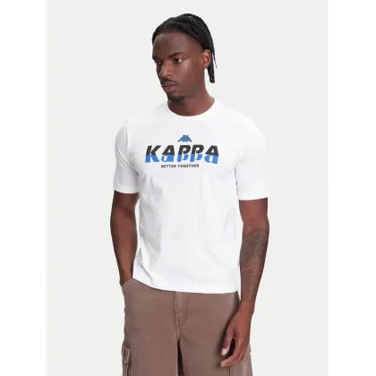 Zdjęcie Kappa T-Shirt 351U8KW 001 Biały Regular Fit