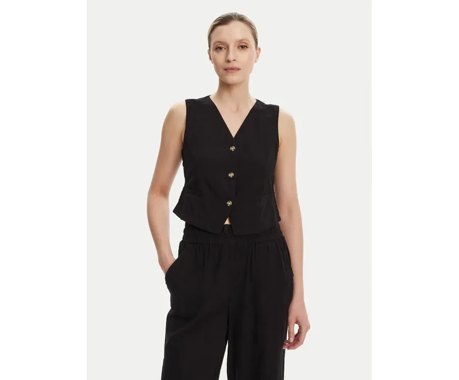 obrazek 1 Vero Moda Kamizelka Caia 10333795 Czarny Regular Fit