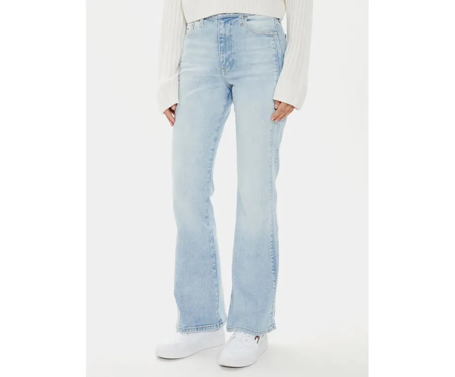 obrazek 1 Tommy Jeans Jeansy Sylvia DW0DW19285 Niebieski Flare Fit